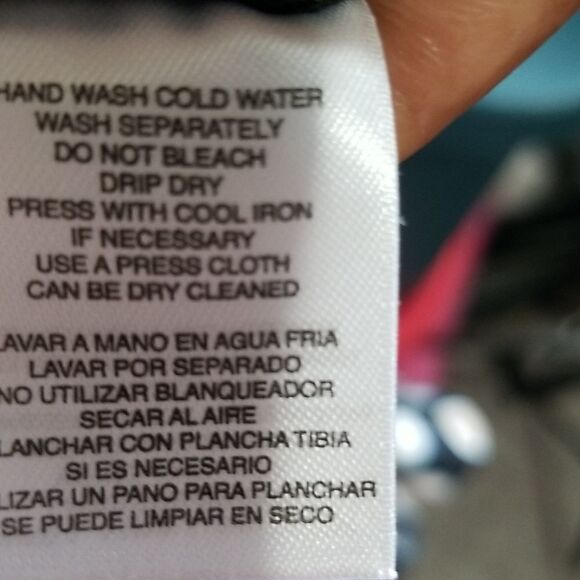 Nine West Black Polka Dot Sleeveless Top Sz S - Picture 7 of 9